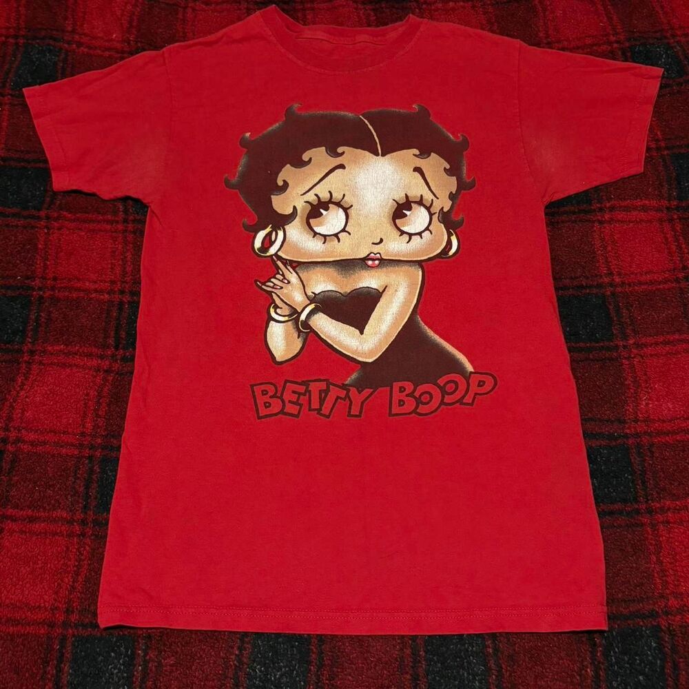 Red Betty Boop tee